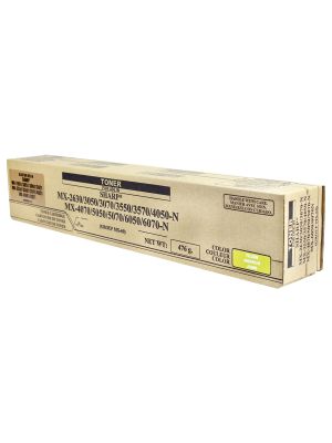 Sharp MX-2630 / MX-3050 (MX-61NTYA) Compatible Toner Cartridge, Yellow, 24K Yield, TAA Compliant, Made in USA