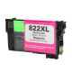 Epson 822XL (T822XL320) Remanufactured InkJet Cartridge, Magenta, 1.1K Ultra High Yield
